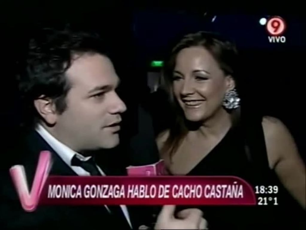 Mónica Gonzaga admitió el acercamiento con Cacho Castaña
