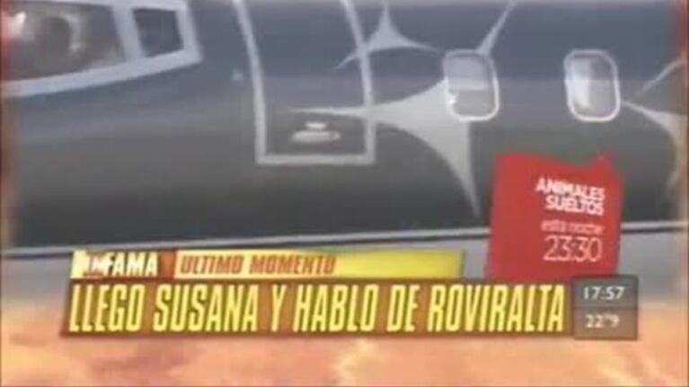 La divertida reacción de Susana Giménez al enterarse del casamiento de Huberto Roviralta