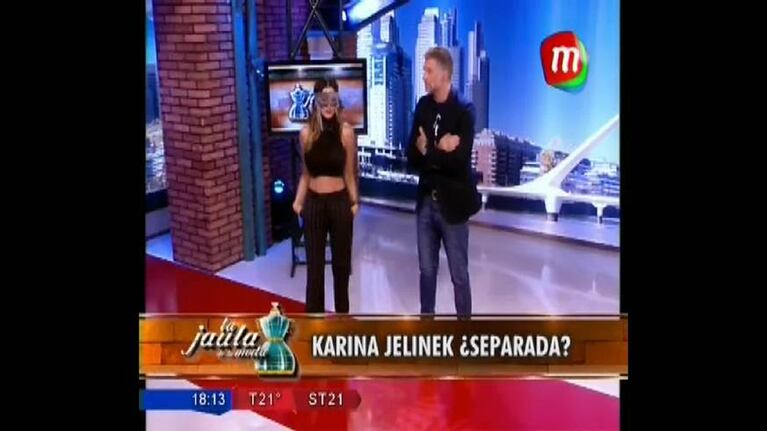 Karina Jelinek confirmó su separación de Albi Czernikowski