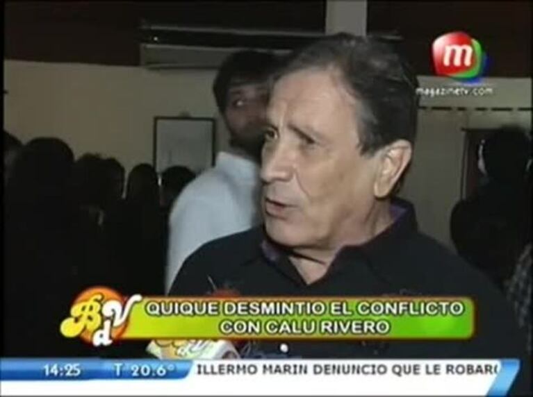 Quique Estevanez, picante sobre la salida de Calu Rivero de Dulce Amor: "El que se fue a Sevilla, perdió su silla"