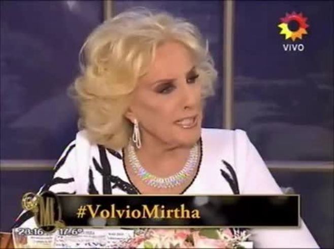 La emoción de Mirtha Legrand junto a Pampita: "Tuviste momentos muy duros en tu vida, te admiro mucho"