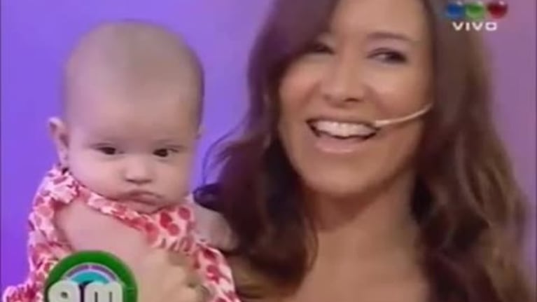 Valeria Archimó y Guillermo Marín presentaron a Ámbar, su beba de tres meses: ¡conocela!