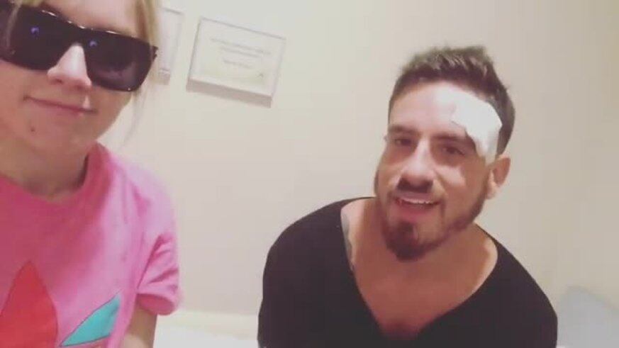 Federico Bal se accidentó en un ensayo con Laurita Fernández
