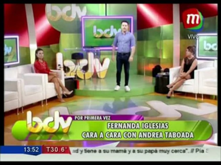 El video del primer cruce de Fernanda Igleasias y Andrea Taboada después del escándalo del cachetazo 