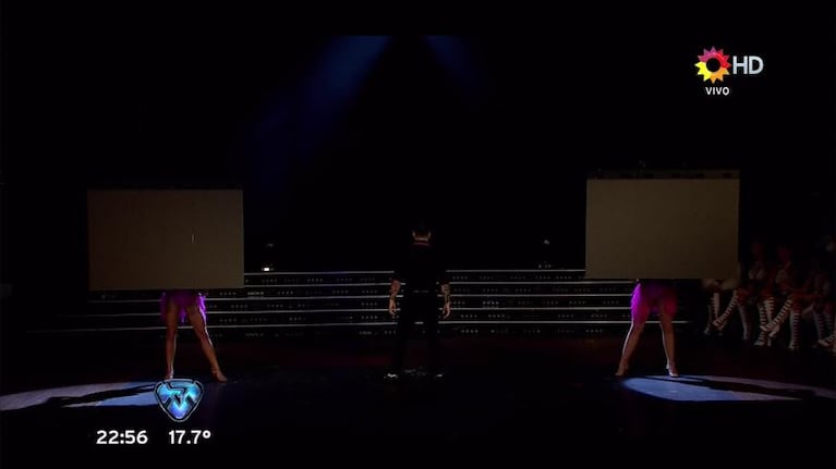 La emoción de Laurita Fernández y su hermana Gabriela al bailar en ShowMatch