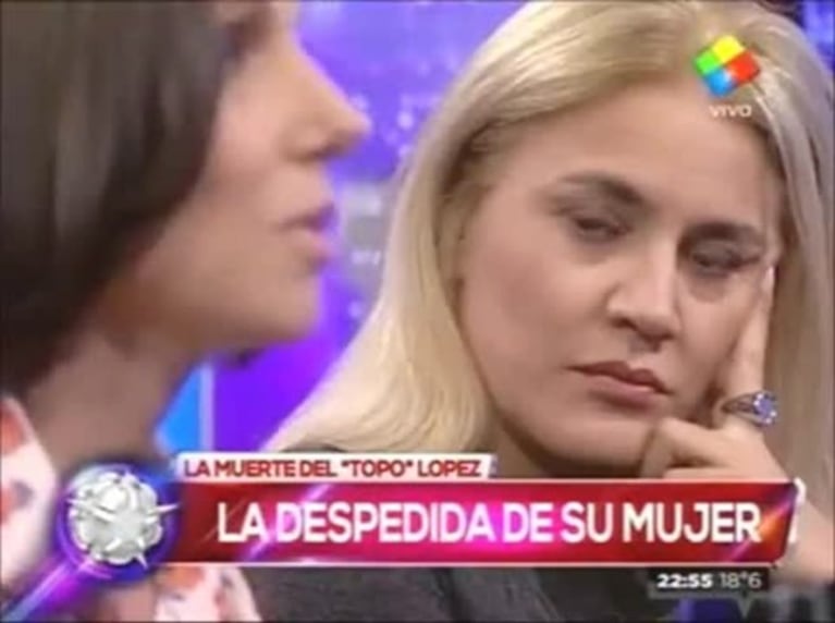 La mujer del Topo López y un estremecedor relato en Intratables: "En ese momento estaba sola en un hotel, creí que me volvía loca"