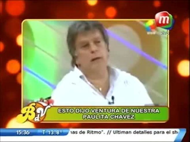 La respuesta de Paula Chaves a Luis Ventura