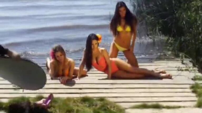 Las sensuales fotos de las bailarinas de ShowMatch: ¡imperdible backstage!