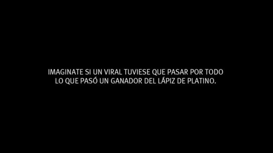 La publicidad del Tano Pasman en el Lápiz de Platino