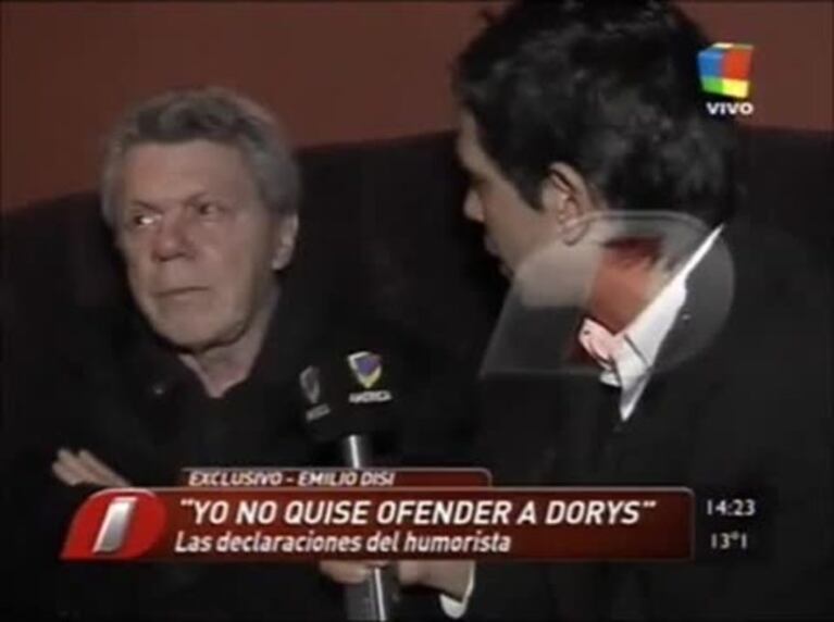 Emilio Disi, furioso, le responde a su ex: "Dorys fue agresiva físicamente" 