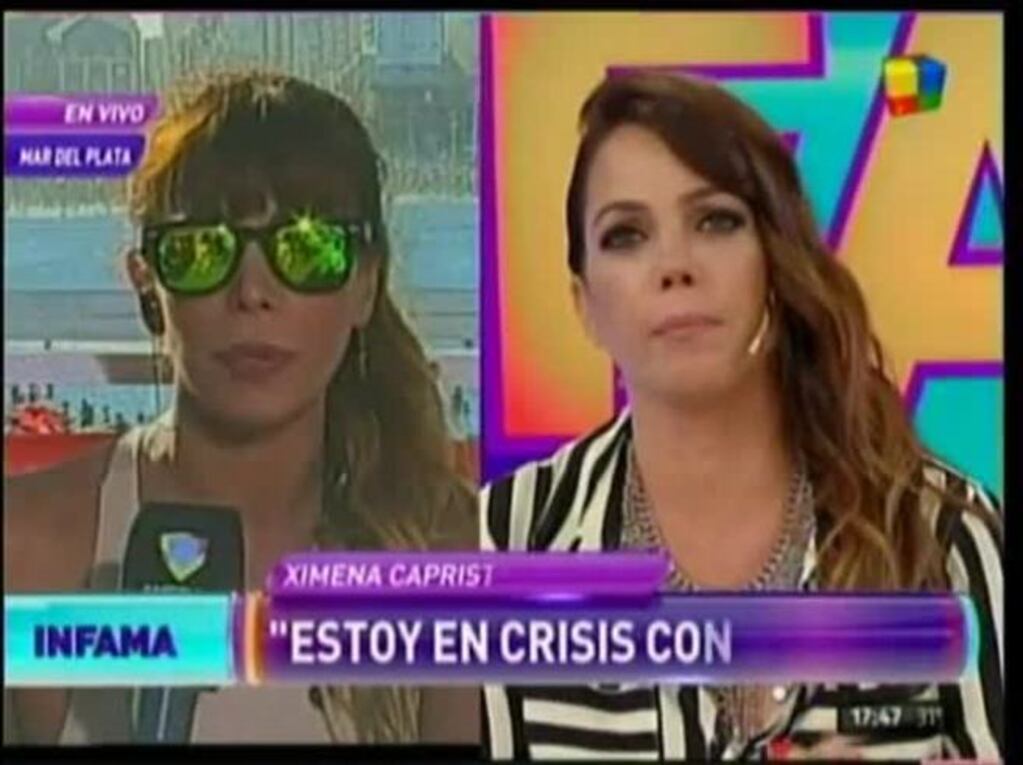 Ximena Capristo, sobre su separación de Gustavo Conti: "¡No me lo fumo más, está insoportable!"