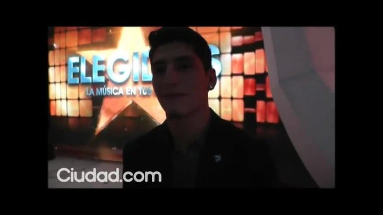 Matías Carrica de Elegidos en un mano a mano con Ciudad.com
