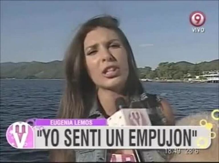 Tensión en vivo: fuerte cruce entre Eugenia Lemos y Evelyn Von Brocke