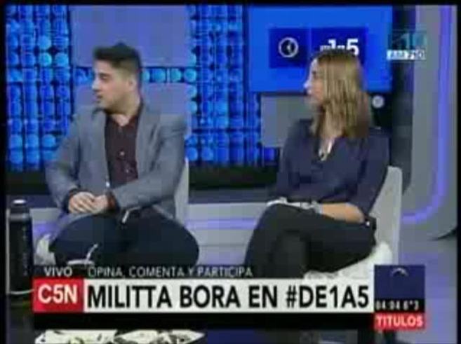 Militta Bora y una ocurrente chicana sobre el tatuaje que comparte con Daniel Osvaldo