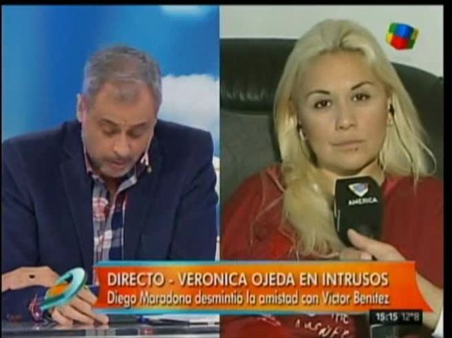 Verónica Ojeda dio una entrevista en vivo… ¡y Maradona le envió un explosivo mensaje de voz desde Dubai!