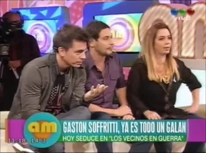 El "fallido" de Gastón Soffritti en AM cuando le preguntaron si está saliendo con Candela Vetrano