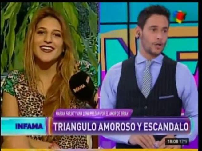 El fuerte cruce de Marian Farjat con Ana Luna por el amor de Brian Lanzelotta