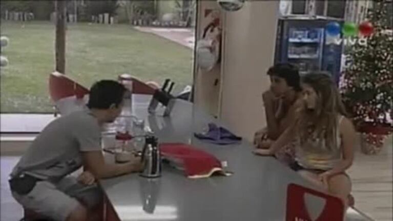 Gran Hermano 2012: el acto fallido de Ezequiel que enfureció a Victoria