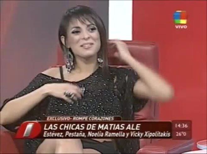 Noelia Ramella se destapó como todo un personaje en Intrusos