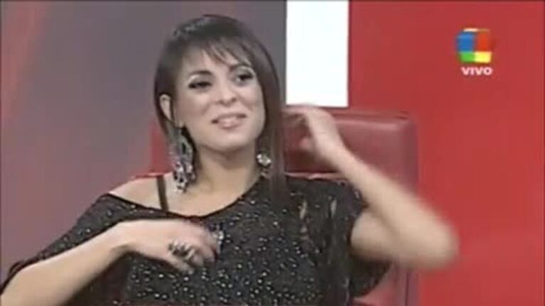Noelia Ramella, la invitada de Intrusos que se destapó como gran personaje