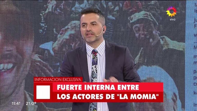 Lapidaria crítica de Ángel de Brito sobre el aspecto de Romina Gaetani a la salida del teatro: "Es una lástima el estado en el que estaba"