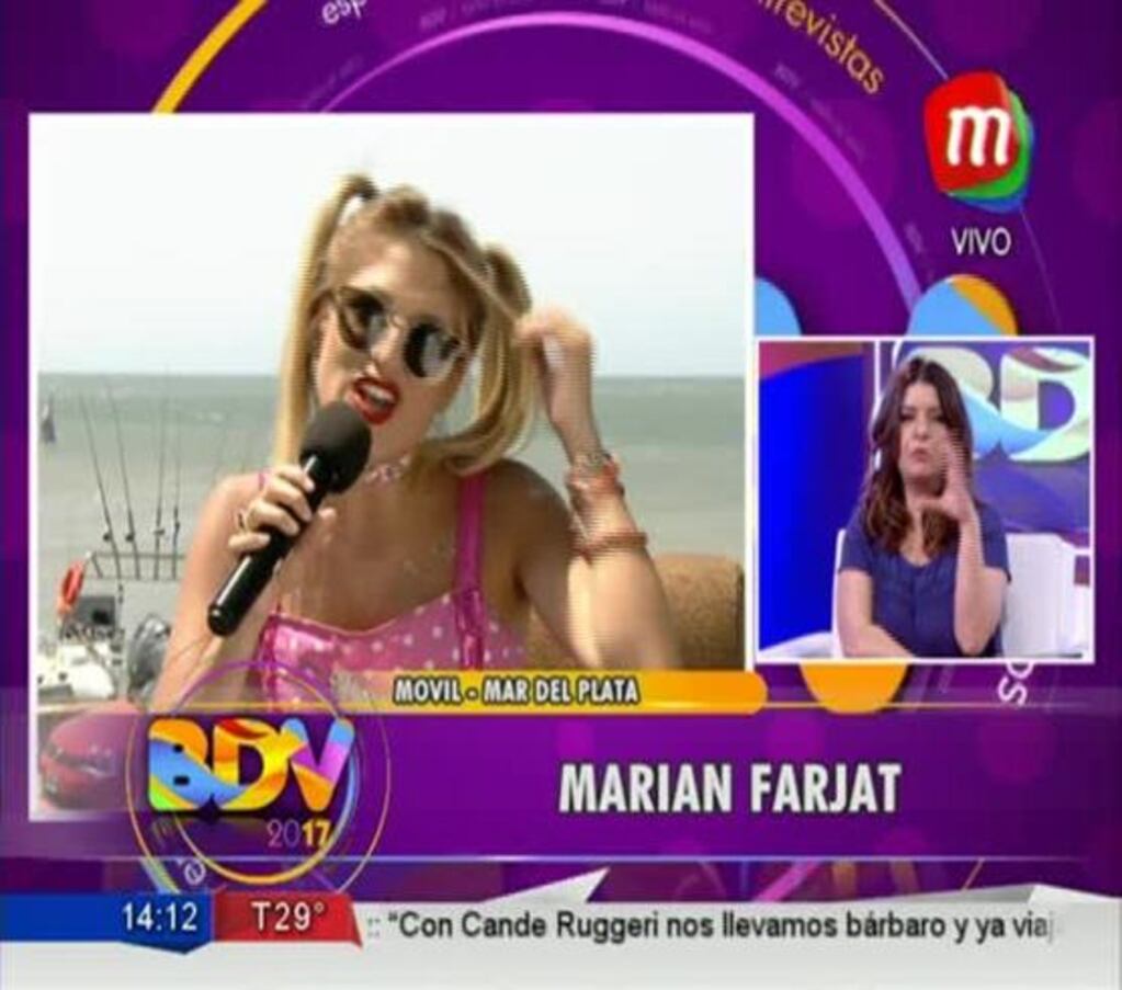 Marian Farjat cantó a capela en vivo, ¡y sorprendió!