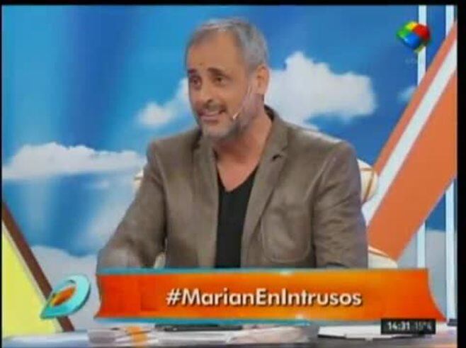 Cual diva, Marian Farjat jugó a enojarse y abandonar Intrusos en vivo