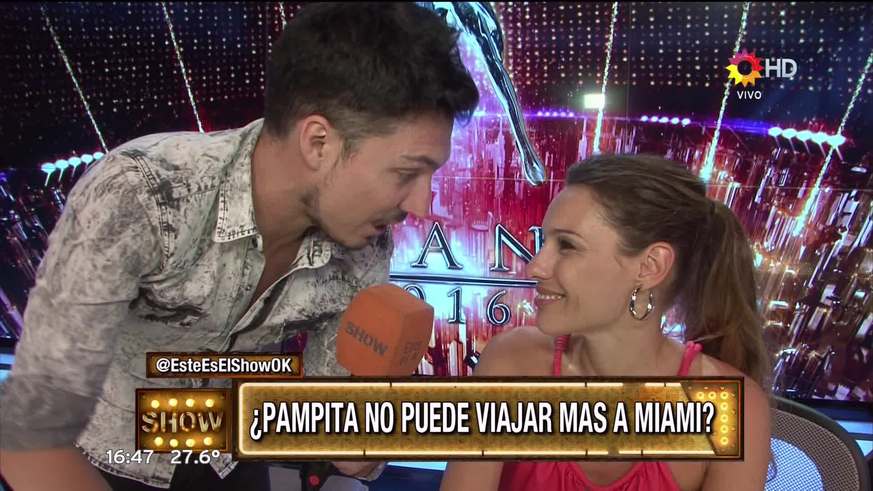 Pampita dio detalles de los comienzos de su relación con Pico Mónaco