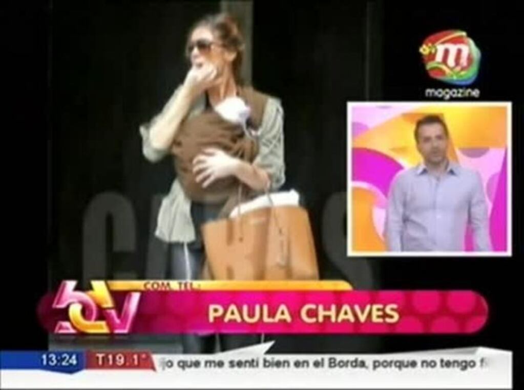 Paula Chaves: "Nos bautizamos con Olivia en diciembre, ¡porque el año que viene me quiero casar!"