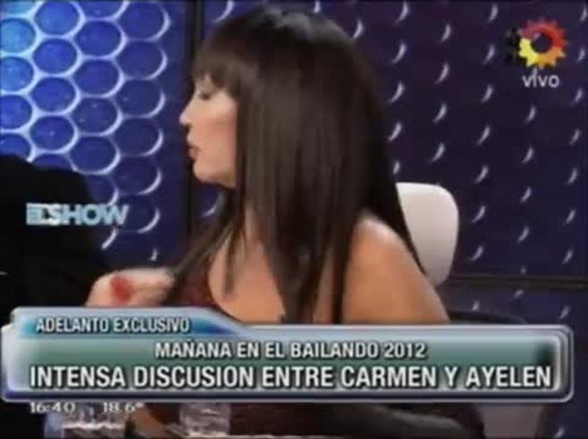 Carmen Barbieri contra Ayelén Paleo: el adelanto de la pelea en Bailando 2012