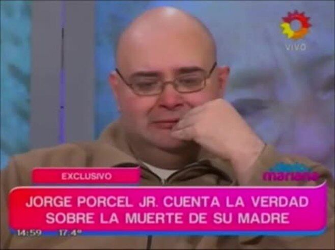Jorge Porcel Junior habló en El Diario de Mariana: "Yo estoy acá porque me pagan, sino no pisaría ningún canal"