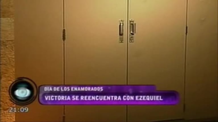 Gran Hermano 2012: el apasionado reencuentro de Victoria y Ezequiel