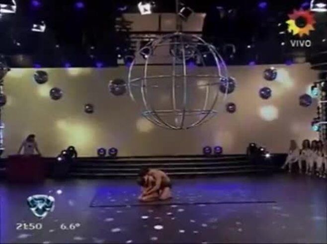 Florencia Peña fue la encargada de estrenar la Bio-Esfera
