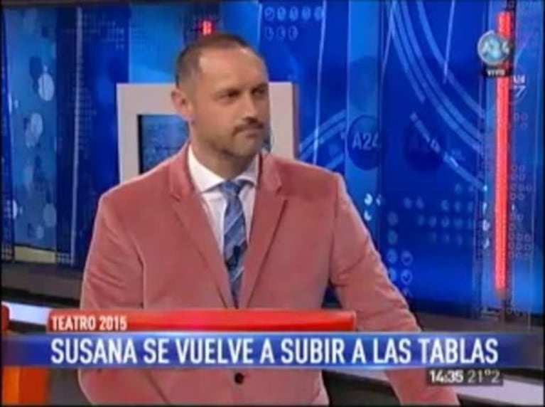 Increíble pelea al aire entre David Kavlin y una de sus panelistas: "¡No es el momento ni el lugar!"