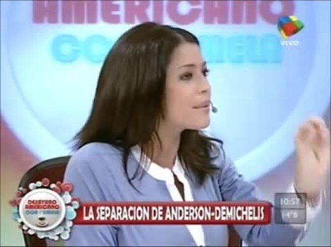 Yanina Latorre habló de la separación de Evangelina Anderson y Martín Demichelis