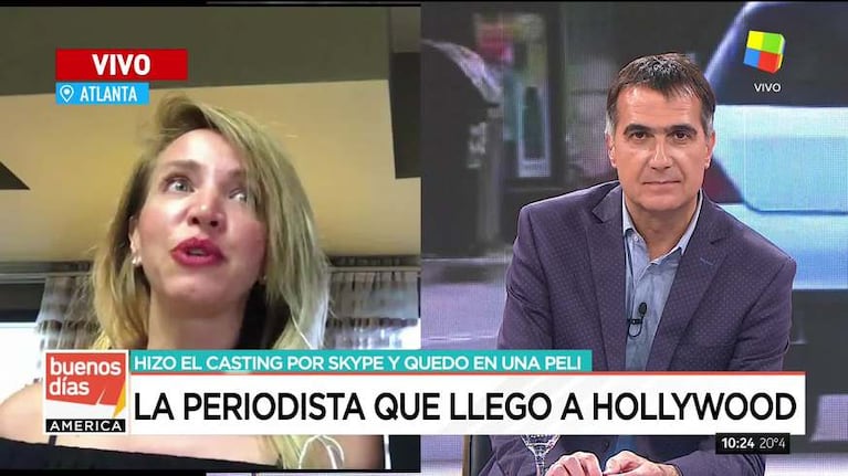 Nazarena Nóbile reveló su secreto para llegar a Hollywood