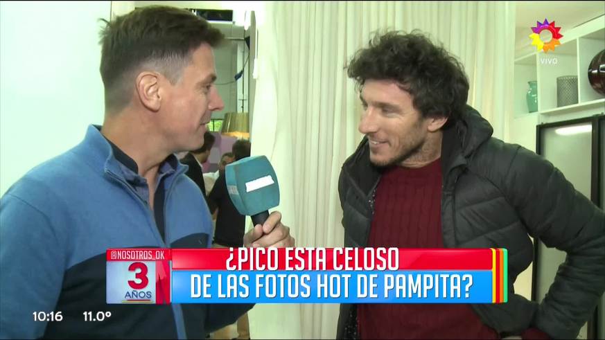 Pico Monaco, sobre la tapa hot de Pampita