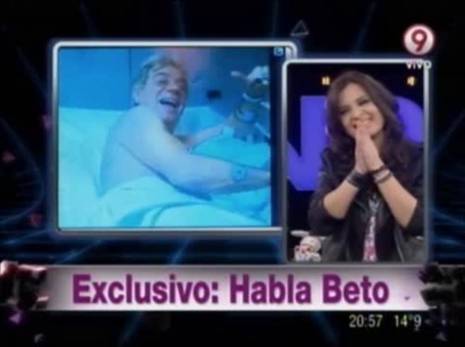Beto Casella habló con Bendita: "Pasado mañana vuelvo"
