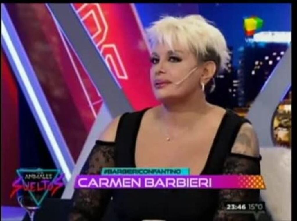 Carmen Barbieri contó en Animales Sueltos una tragicómica anécdota: "Yo robé por Federico. Es muy feo contarlo, fue una boludez; pero afané unos Playmobil"