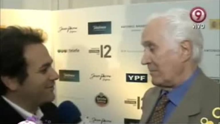A Federico Luppi le preguntaron si actuaría en la ficción de Mirtha Legrand y...