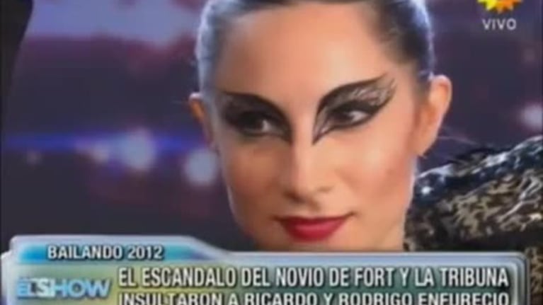 El escándalo que no se vio en ShowMatch: el novio de Ricardo Fort quiso agarrarse a piñas con un fan de Magui Bravi