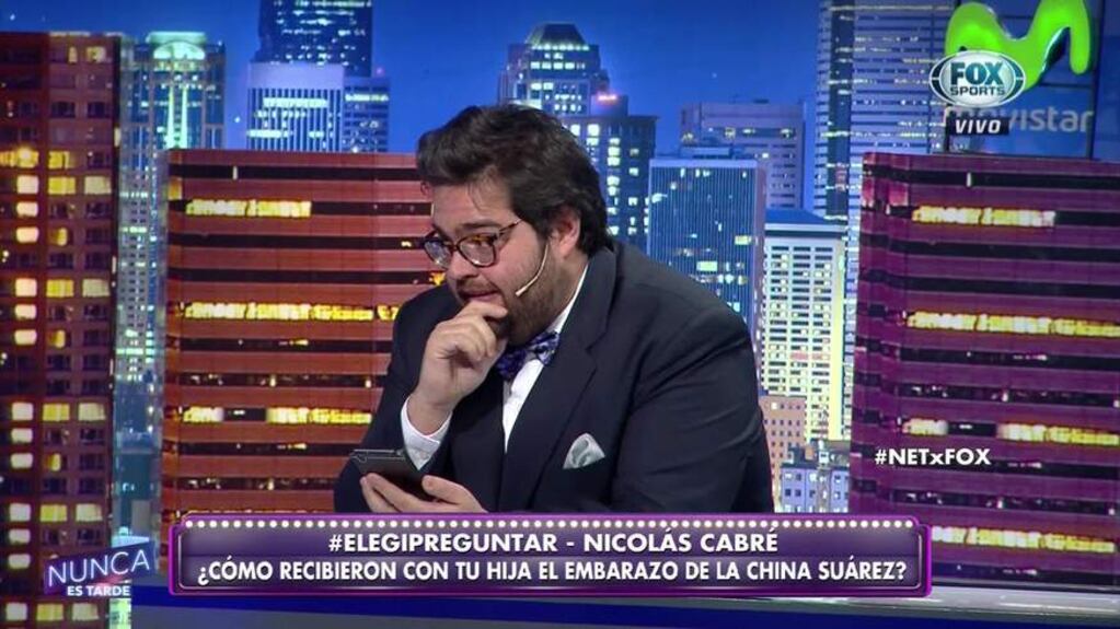 Nicolás Cabré reveló por error el sexo del bebé de la China Suárez y Benjamín Vicuña