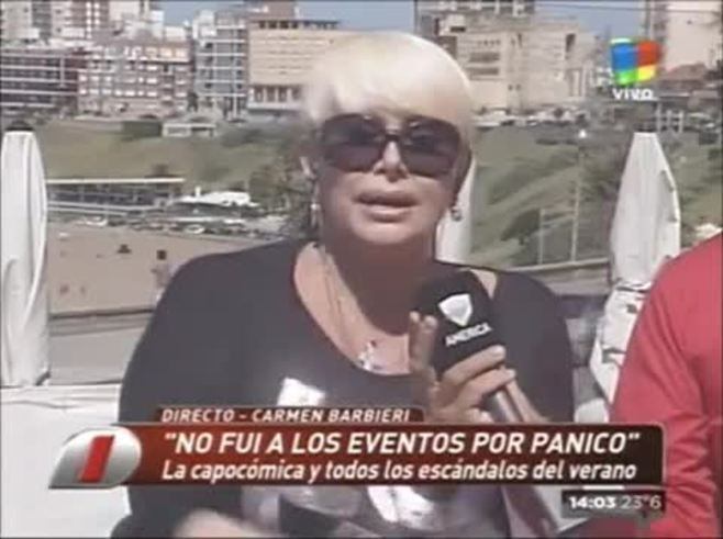 Carmen Barbieri contó detalles del escandaloso cruce con Flor Peña en la fiesta de Gente: "Le dije que nada más era una tapa"