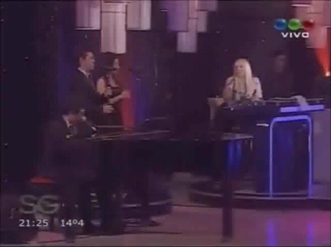 Rocío Marengo: increíble caída en el programa de Susana Giménez