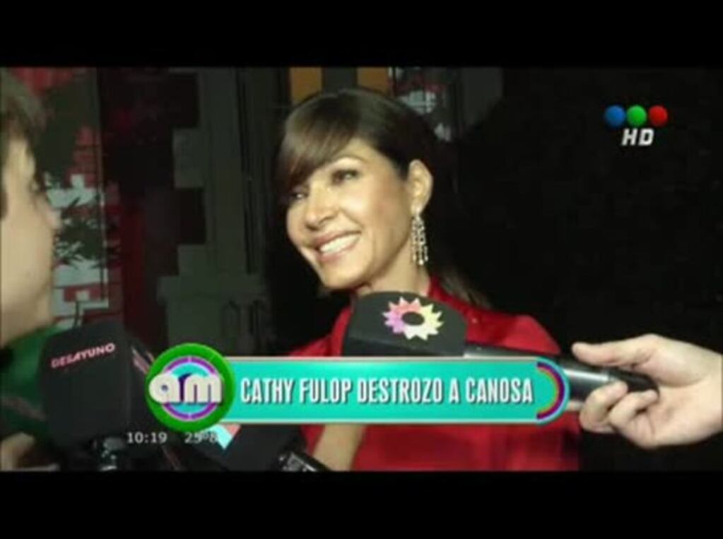 Catherine Fulop, sobre Viviana Canosa: "Parece que sigue pagando derecho de piso para entrar a América" 