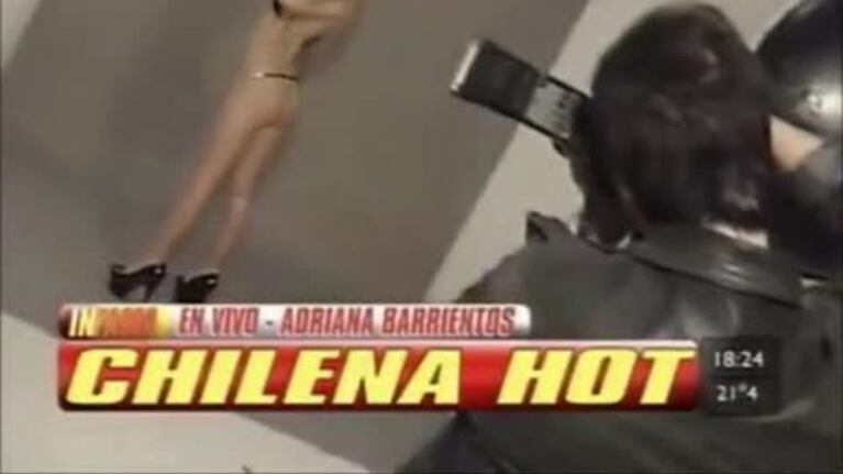 El destape hot de Adriana Barrientos