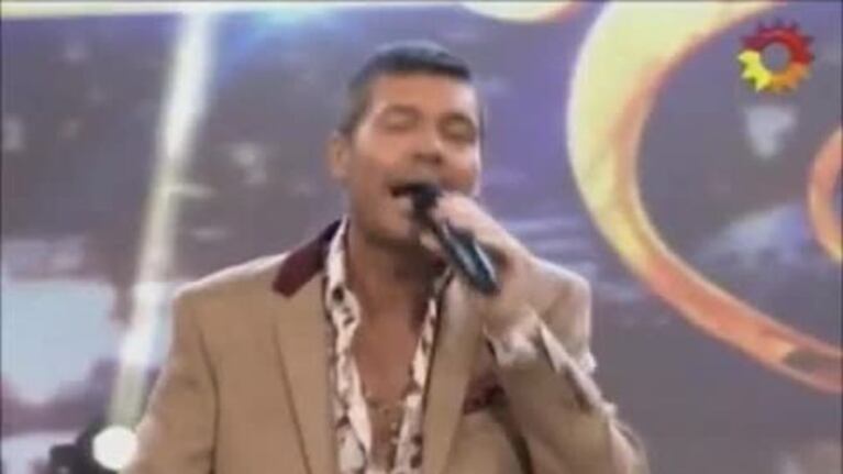 El divertido ataque de celos de Tito Speranza por el debut de su mujer en Bailando 2012