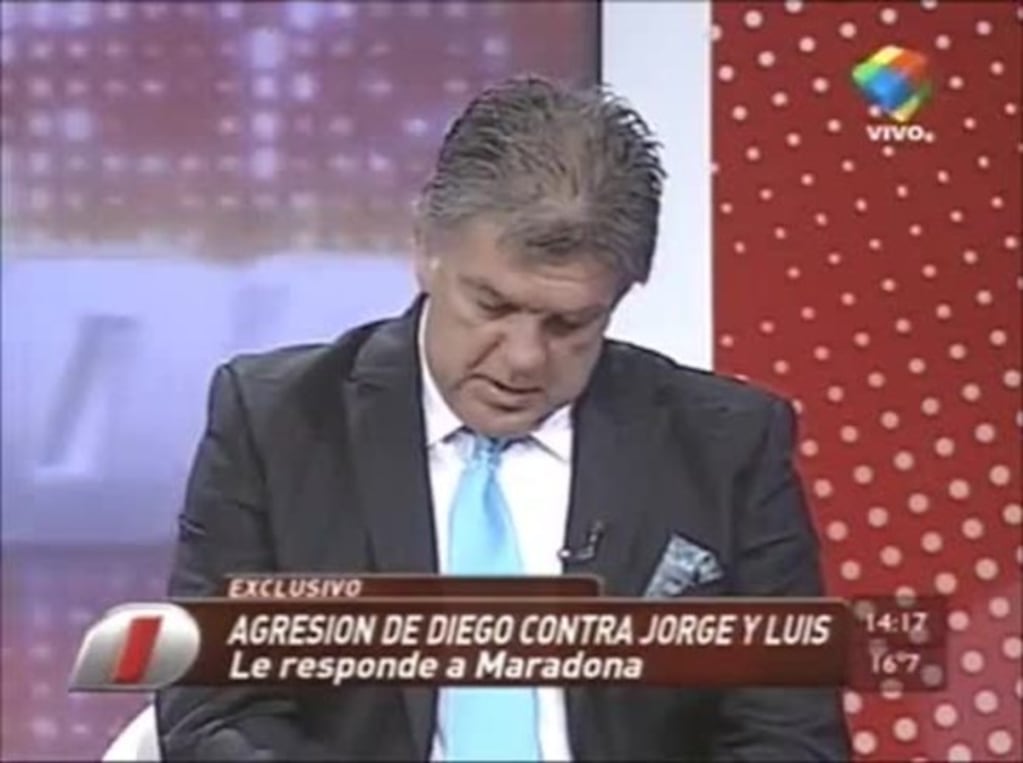 Luis Ventura, sin filtro contra Diego Maradona: sus polémicas declaraciones