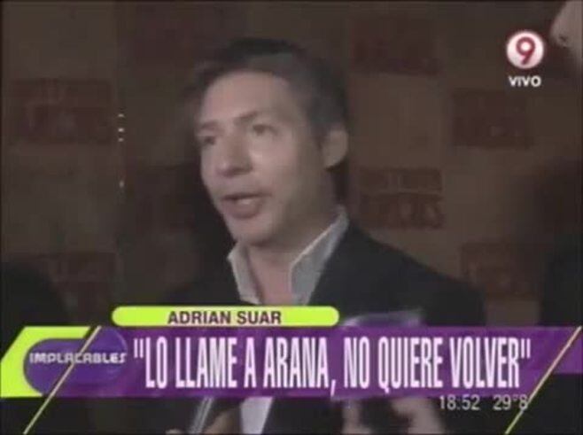 La palabra de Adrián Suar sobre los rumores de conflictos en Farsantes