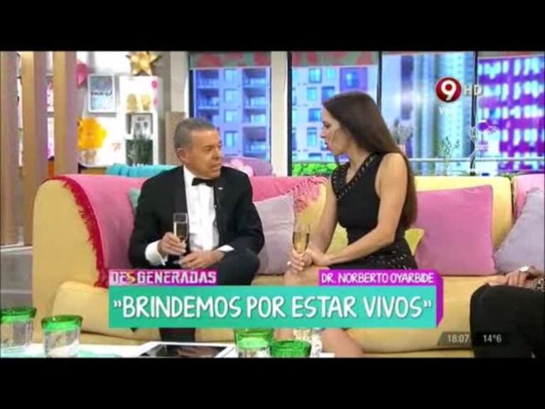 Oyarbide explicó cómo se filmó su baile: "Desde que aparecieron todos estos aparatos, al diablo con la vida privada"